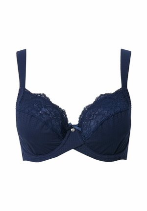 Ulla Popken Underwired bra - midnight blue