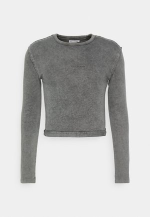 Han Kjøbenhavn CROPPED FITTED  - Langærmet T-shirt - dark grey