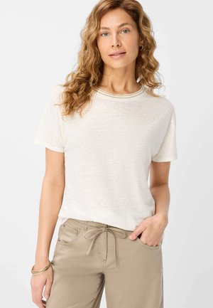 STYLE CAELEN - T-Shirt basic - offwhite