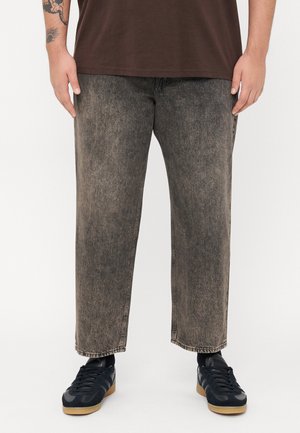 JJICHRIS JJIORIGINAL  - Džínsy voľného strihu - black denim