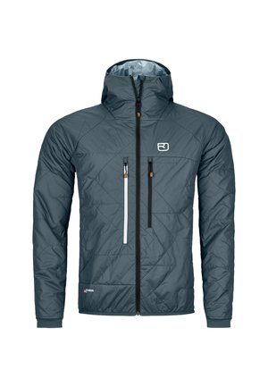 SWISSWOOL PIZ BO� - Daunenjacke - dark arctic grey