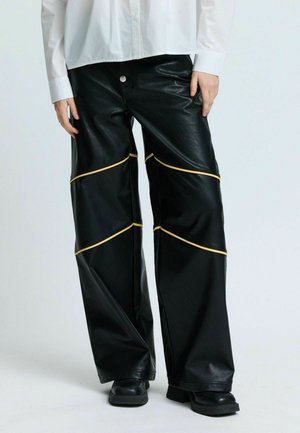 PLAIN  - Nohavice - black