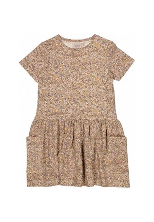 Jerseykjole - brown