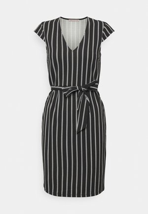 Vestido direito - black/white