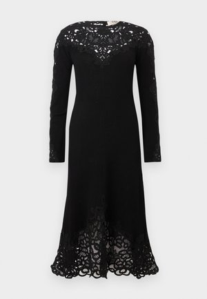 ADELINA DRESS - Rochie tricotată - black