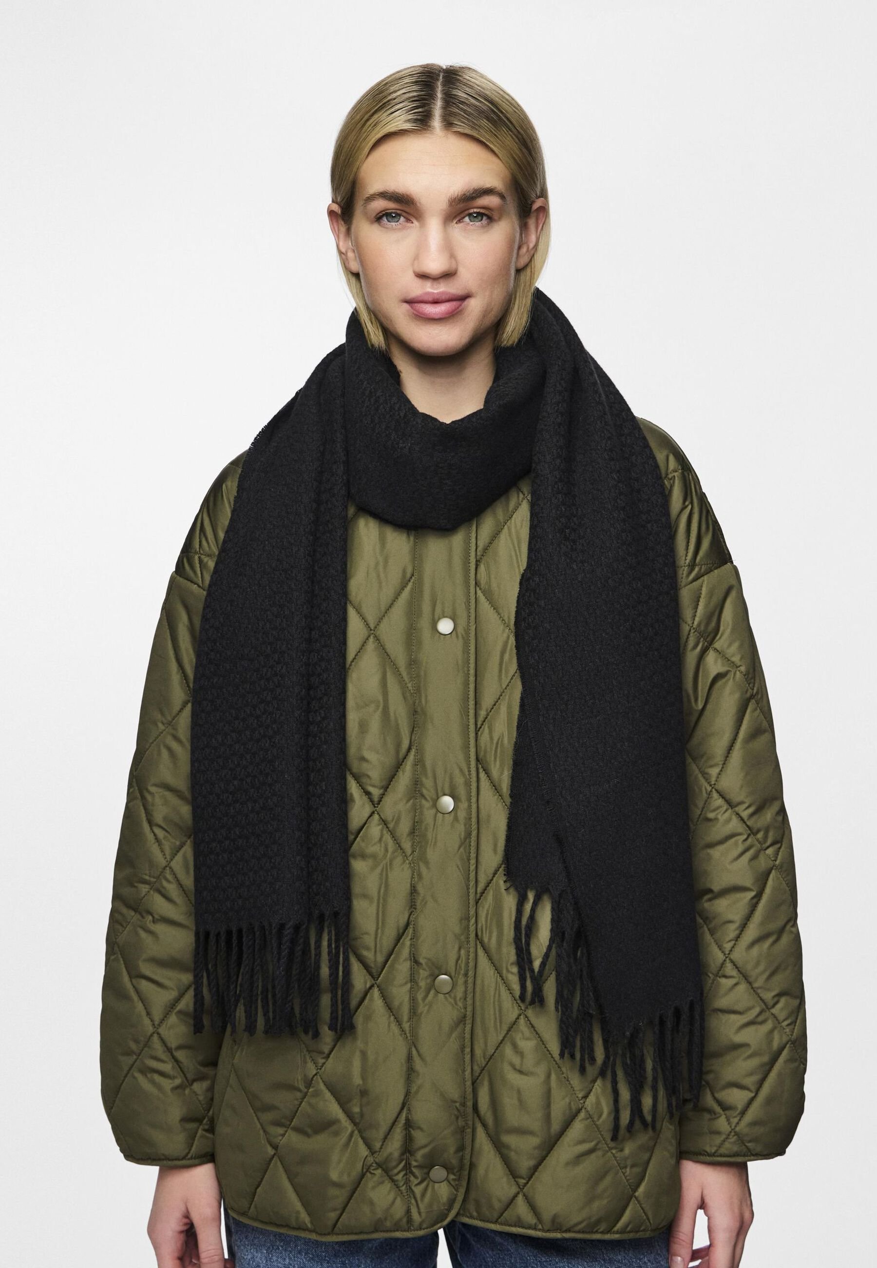 Pieces Berretto da Donna Pcmoella con Cappuccio Noos BC, Grigio Cappuccio. Dettagli: mélange, Taglia Unica