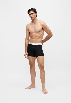 Calvin Klein Underwear, 5 PACK BOXER BRIEFS - ICON COTTON STRETCH - Boxers - chesapeake bay/blue cloud/grey heather/dark sapphire/black/white