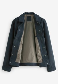 Next COLLARED TRUCKER - REGULAR FIT - Imitatieleren jas - navy