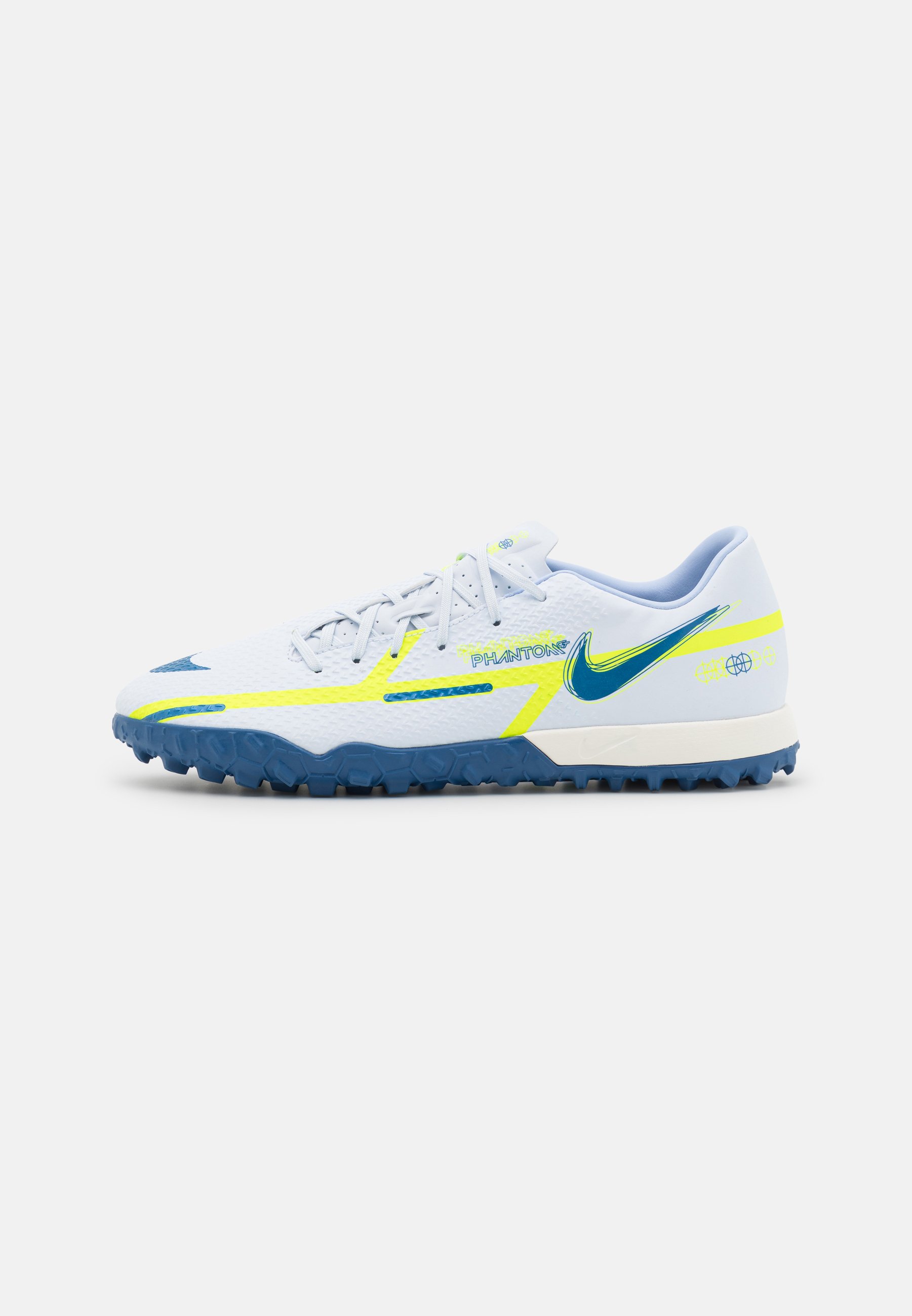 Nike Performance PHANTOM GT2 ACADEMY TF - Scarpe da calcetto con tacchetti  - football grey/dark marina blue/grigio - Zalando.it