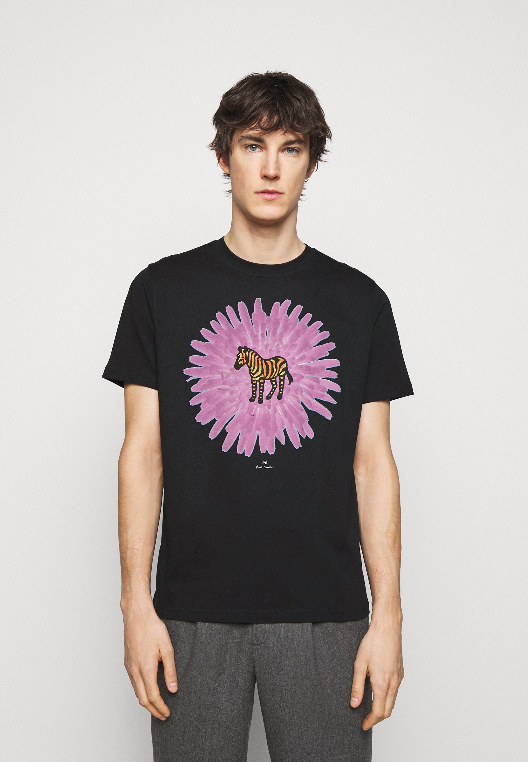 Women MENS REG FIT FLOWER ZEBRA UNISEX - Print T-shirt Women MENS REG FIT FLOWER ZEBRA UNISEX - Print T-shirt