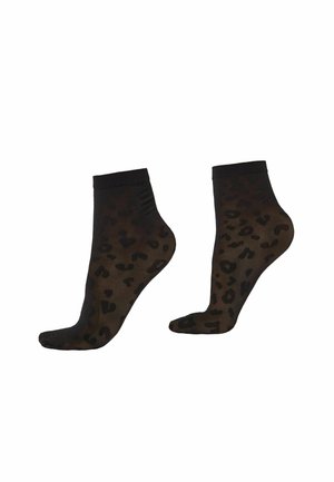 30 DEN - Socken - schwarz black animal print