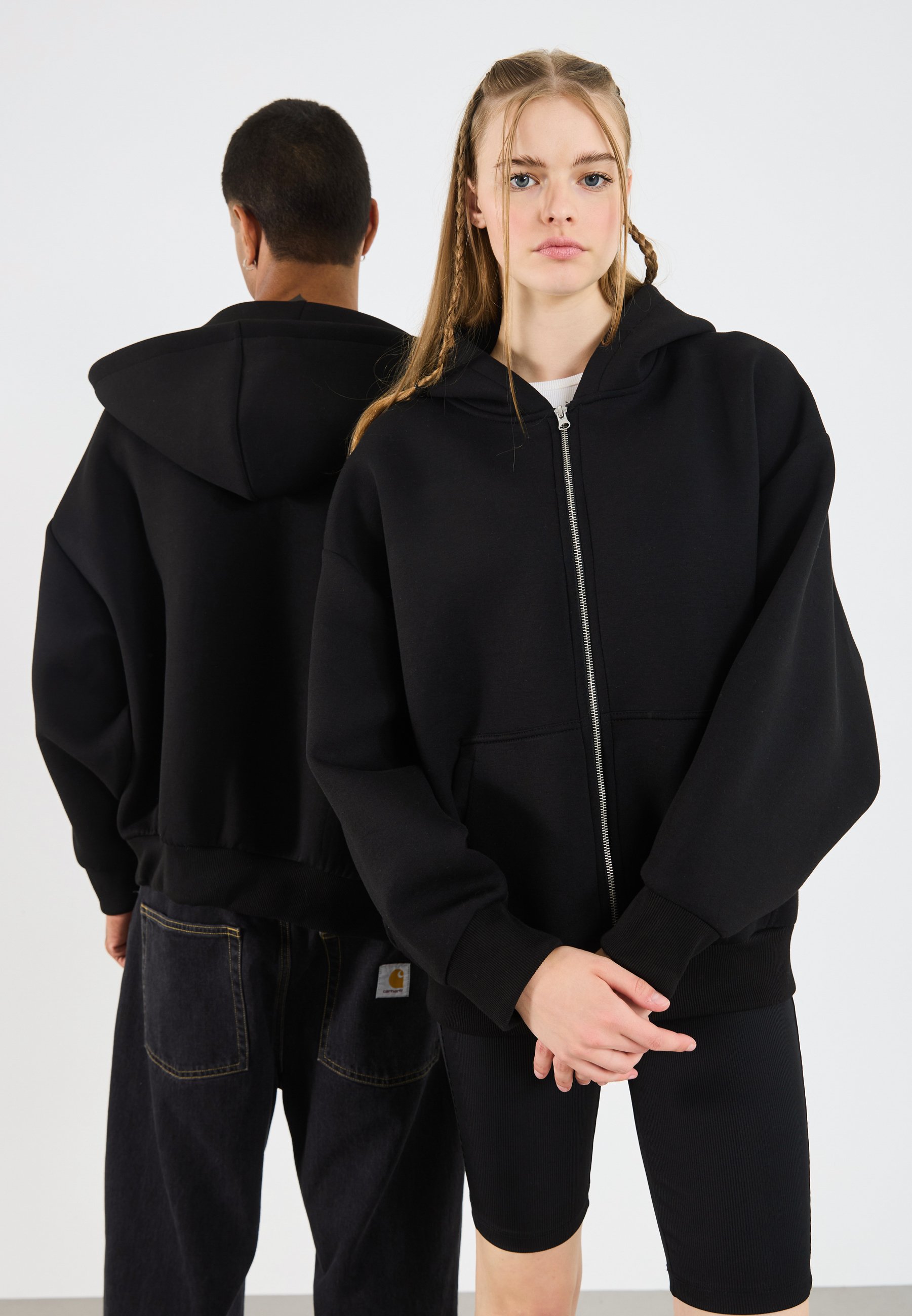 YOURTURN SCUBA ZIP UNISEX - Zip-up sweatshirt - black - Zalando.co.uk