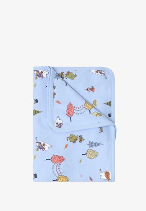 Lindex, LINDEX BABY BLANKET WITH MOOMIN LINDEX UNISEX - Babydeken - light blue