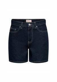 Unselected, dark blue denim