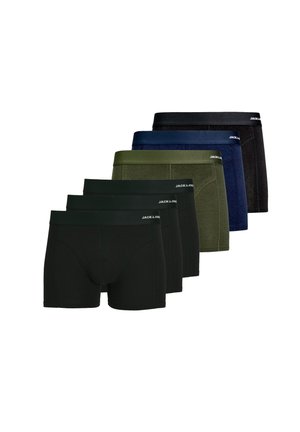 6ER PACK JACBASIC RETRO - Boxerbriefs - forest night   schwarz