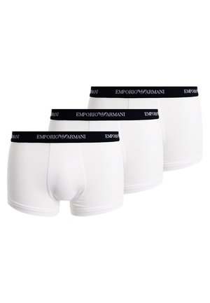 Emporio Armani STRETCH TRUNK 3 PACK - Shorty - white
