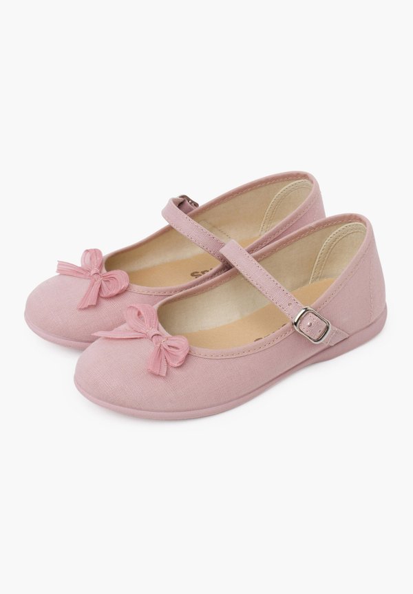 MERCEDITAS LAZO BRILLO NACARADO – Lauflernschuh – rosa palo