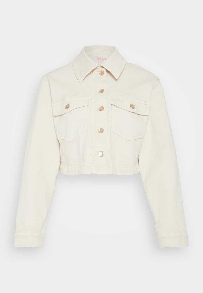 Only Spijkerjas crème