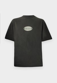 GO STRIKER TEE - Majica kratkih rukava s printom - jet black
