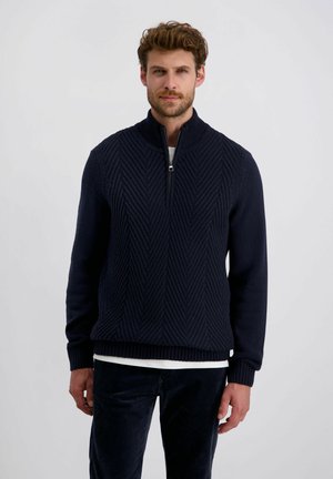 Strickpullover - dunkelblau
