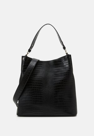 SOLID KAYNA BAG - Geantă de pânză - black