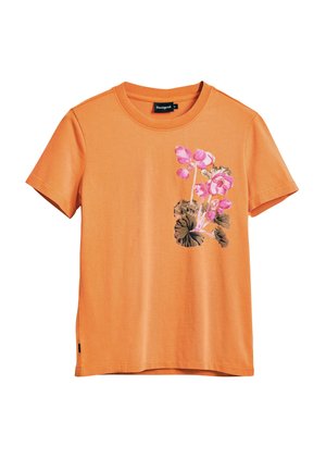 Majica kratkih rukava s printom - orange