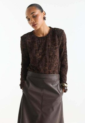 Juffrouw Jansen KIKI - Blouse - dark brown