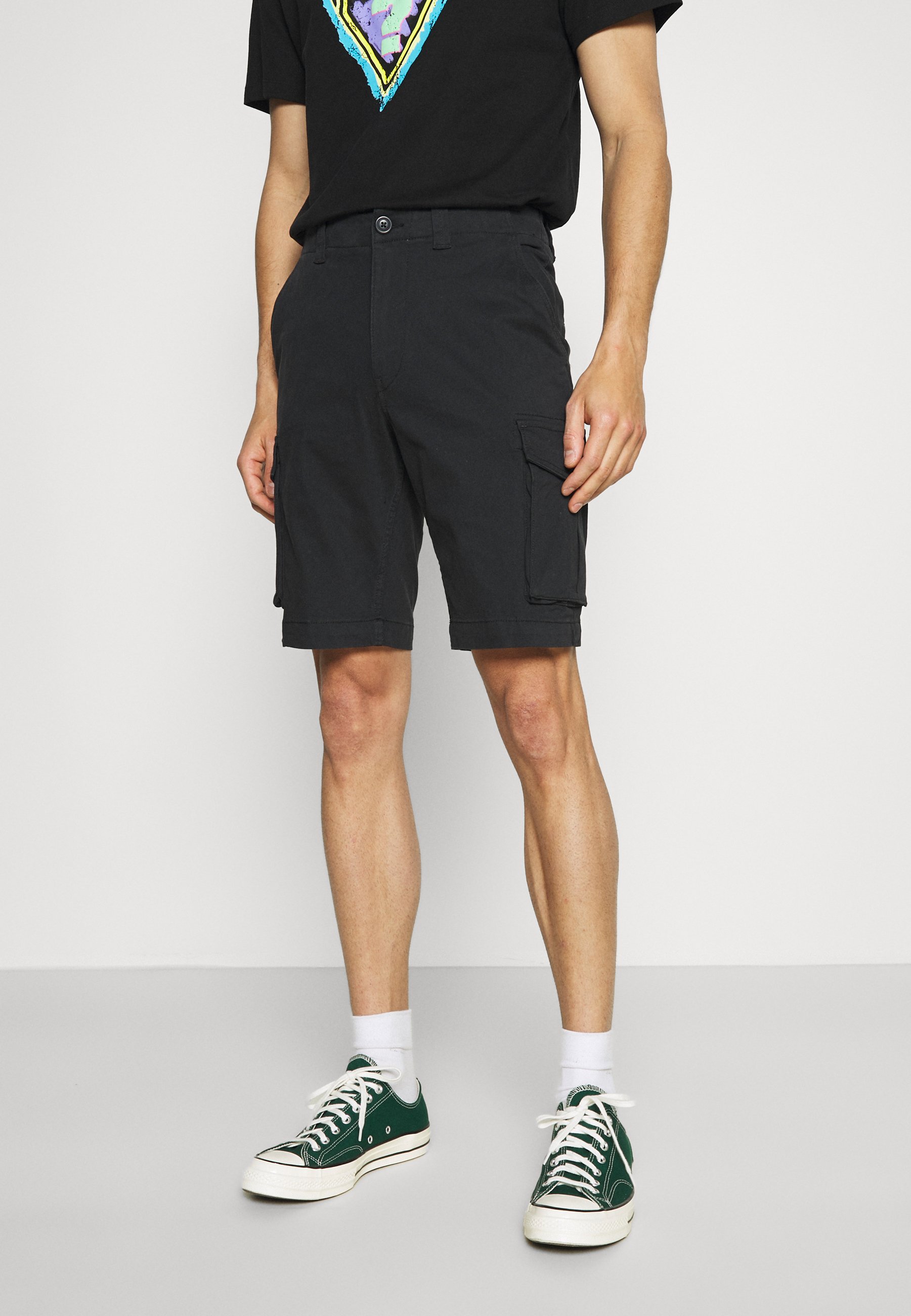 Selected Homme SLHAIDEN CARGO - Shorts - black/nero - Zalando.it
