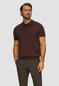 s.Oliver BLACK LABEL Poloshirt - mokka