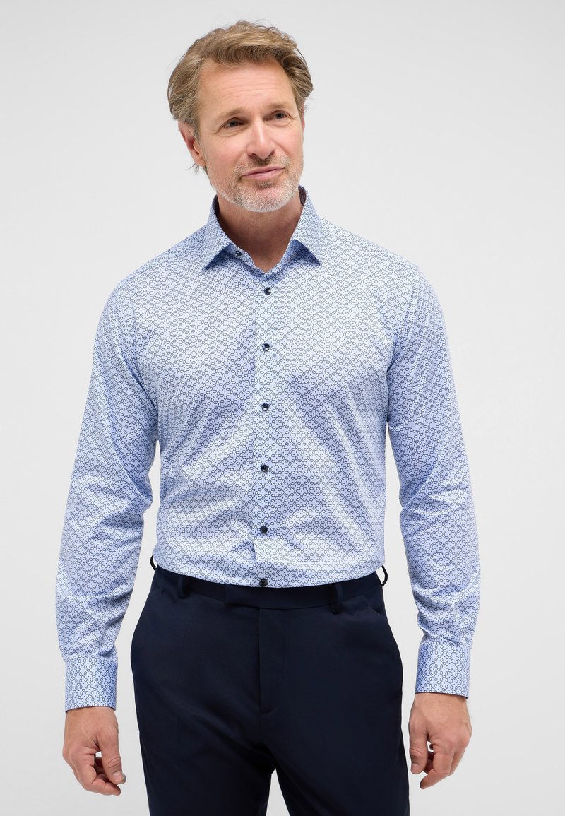Eterna DYNAMIC COTTON ™ HEMD - MODERN FIT - Overhemd - blau