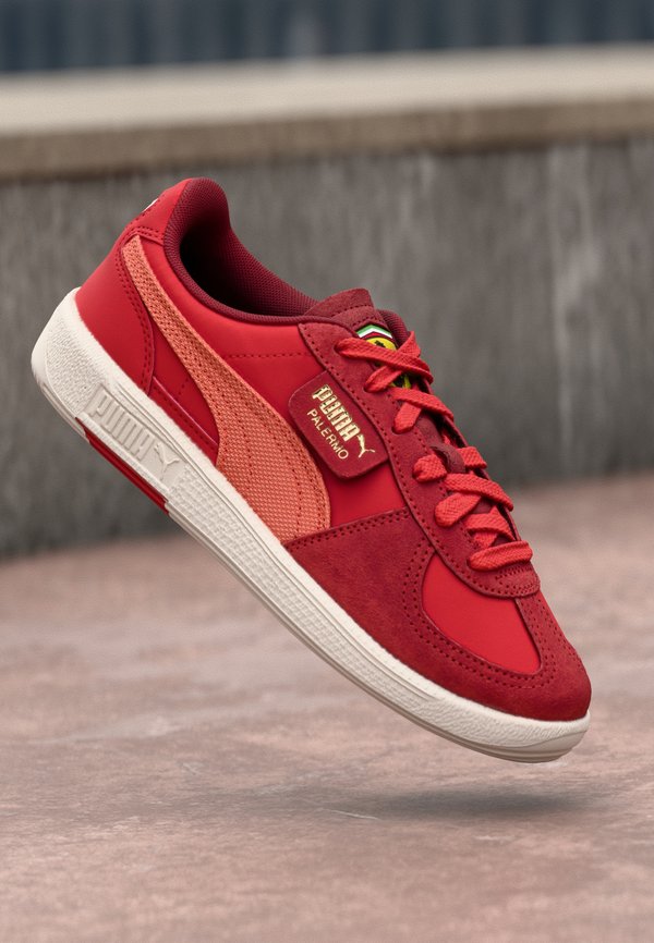 FERRARI PALERMO - Trainers - rosso corsa peach frost