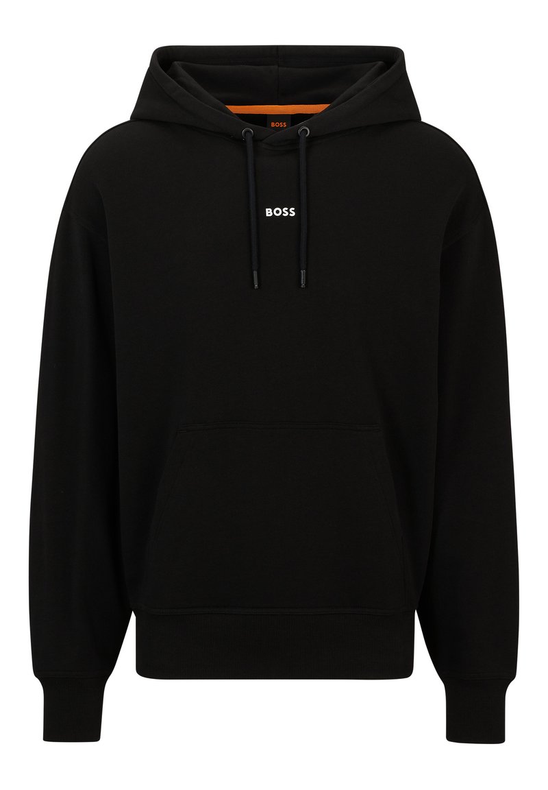 BOSS - Sweat à capuche mixte avec logo artistique