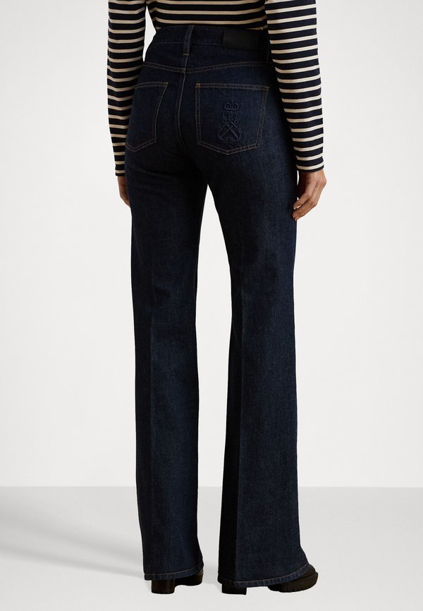 HIGH RISE FLARE JEAN - Flared Jeans - rinse wash4