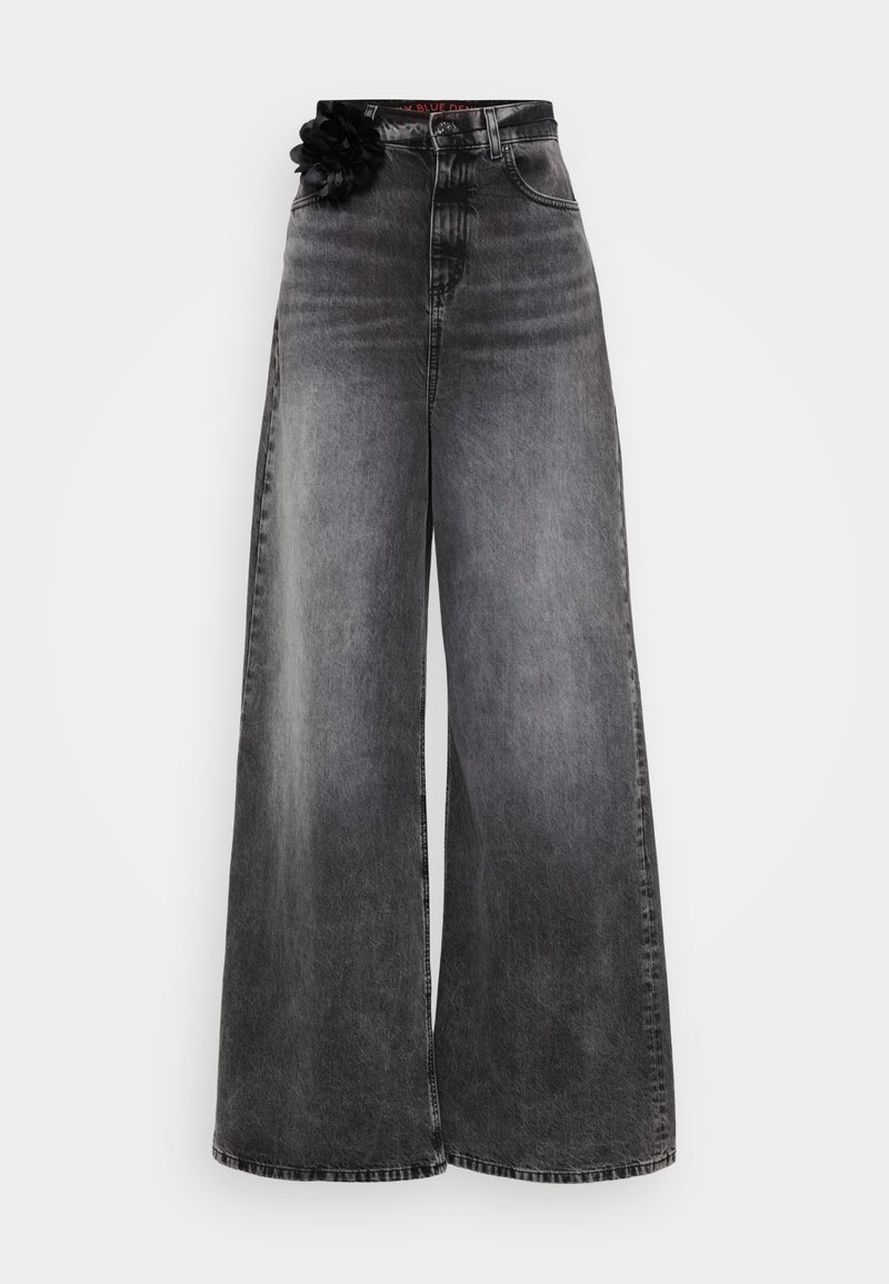 Only Tall Wide leg grijs denim/greydenim