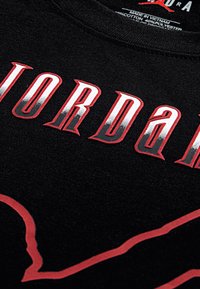 Jordan GLOBAL TEE - T-shirt imprimé - black