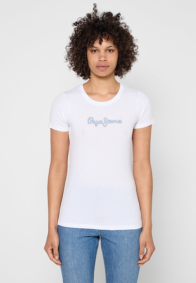 Pepe Jeans T-shirt print wit