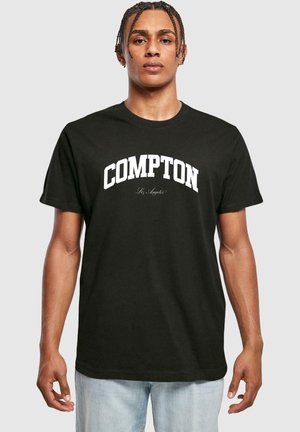 Mister Tee COMPTON LOS ANGELES  - T-shirt con stampa - black