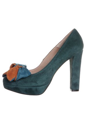 Hoge hakken - teal