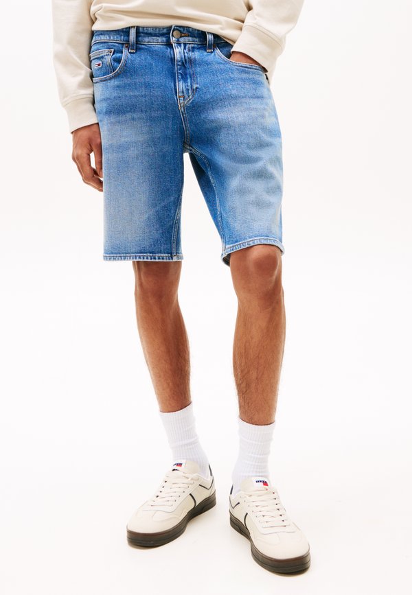 SCANTON - Denim shorts - denim medium