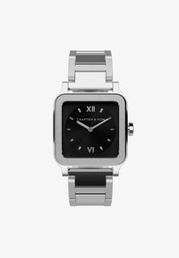 Valgt, silver coloured black