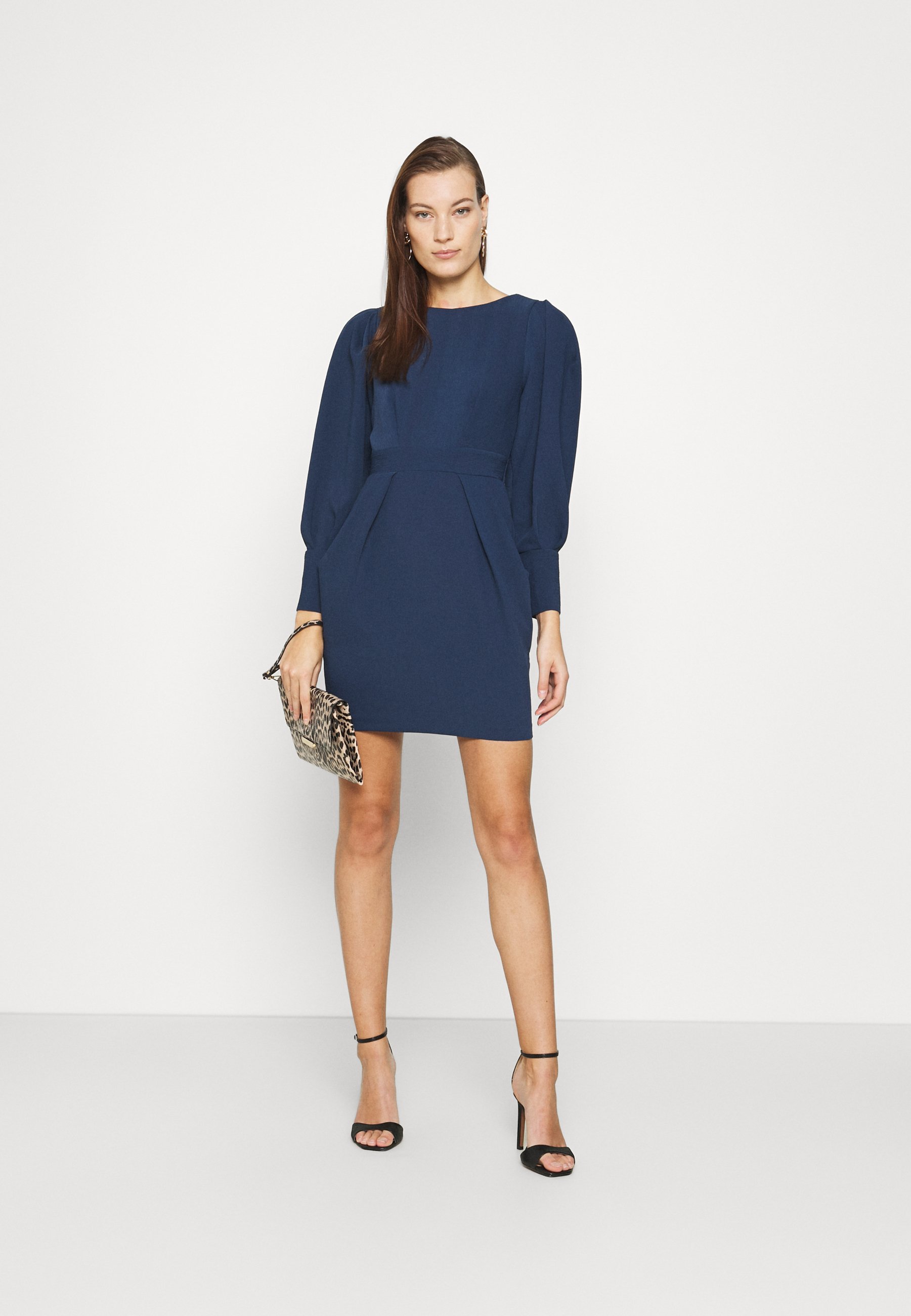 Closet LONG SLEEVE TULIP DRESS - Shift 