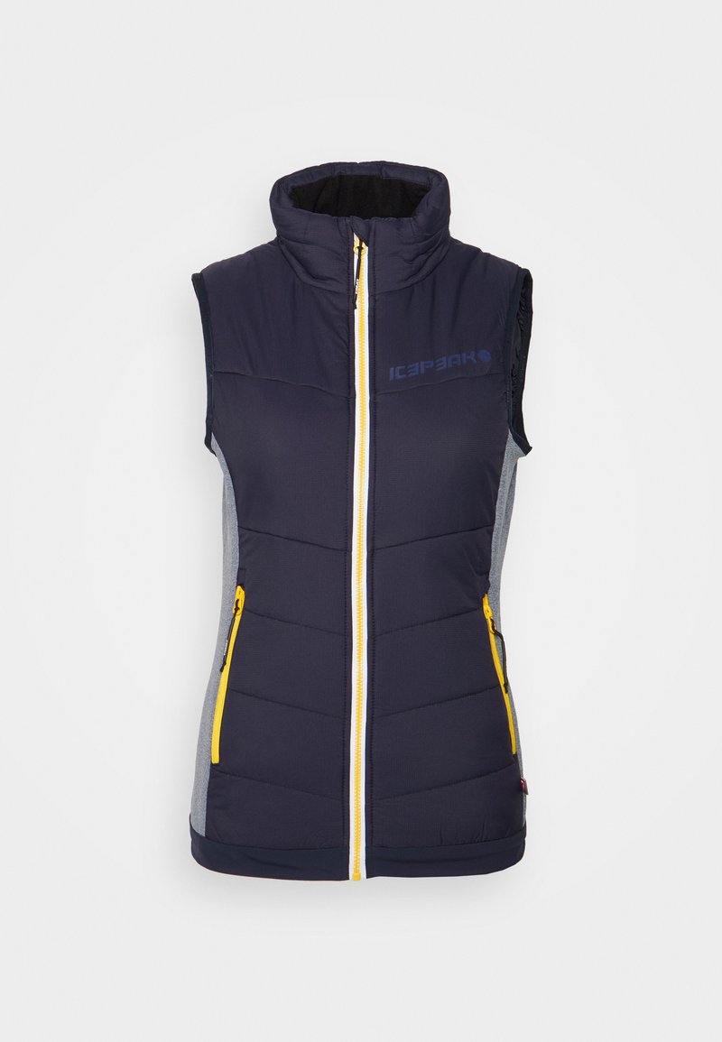 Damen Sportbekleidung | Icepeak DAHN Weste dark blue/blau - RL44657 Damen Sportbekleidung | Icepeak DAHN Weste dark blue/blau - RL44657