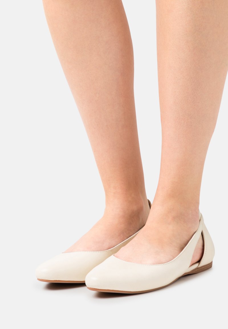 Anna Field Wide Fit LEATHER  - Sabrinas - off-white