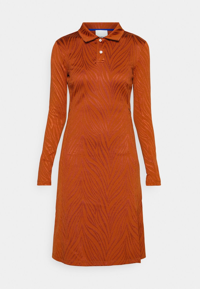 KOCHÉ Jerseyjurk oranje KOCHÉ Jerseyjurk oranje