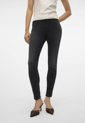 VMPOSH ZIP - Jegíny - black denim