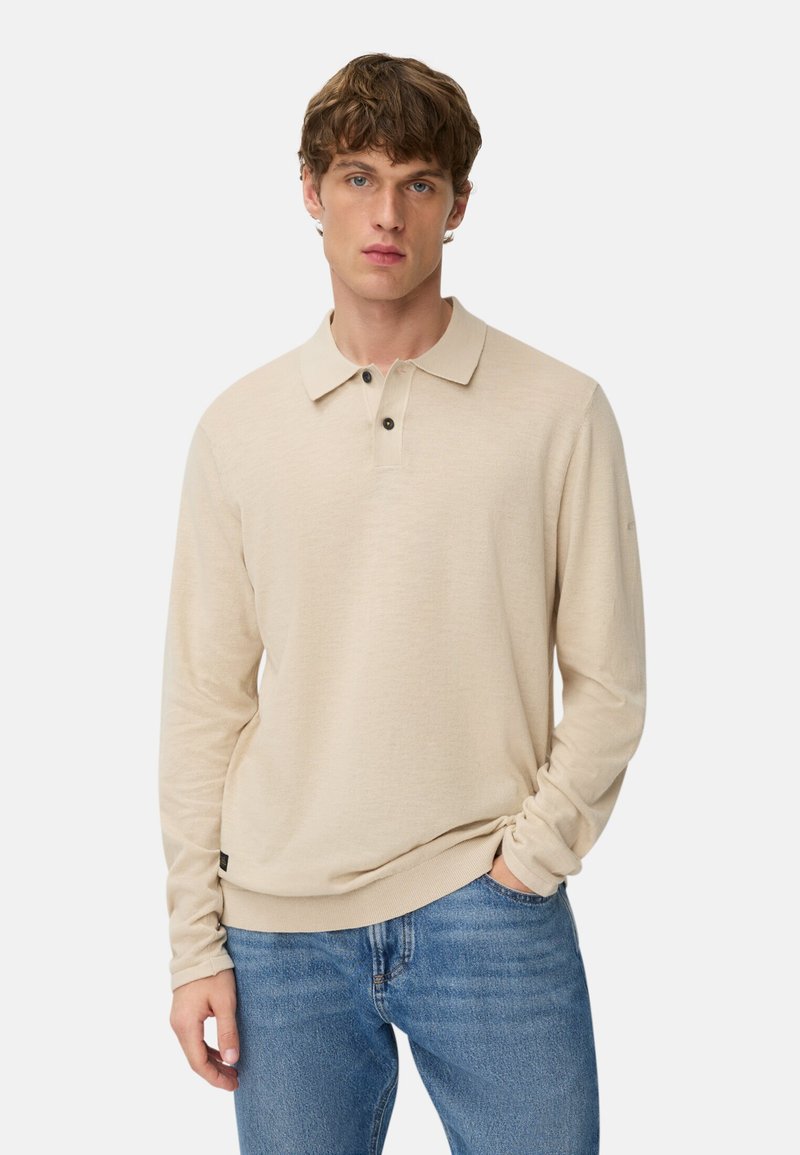 camel active LEICHTES LANGARM  - Poloshirts - oatmeal