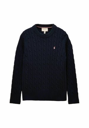 REGULAR FIT - CLASSIC CABLE   - Pulover - navy