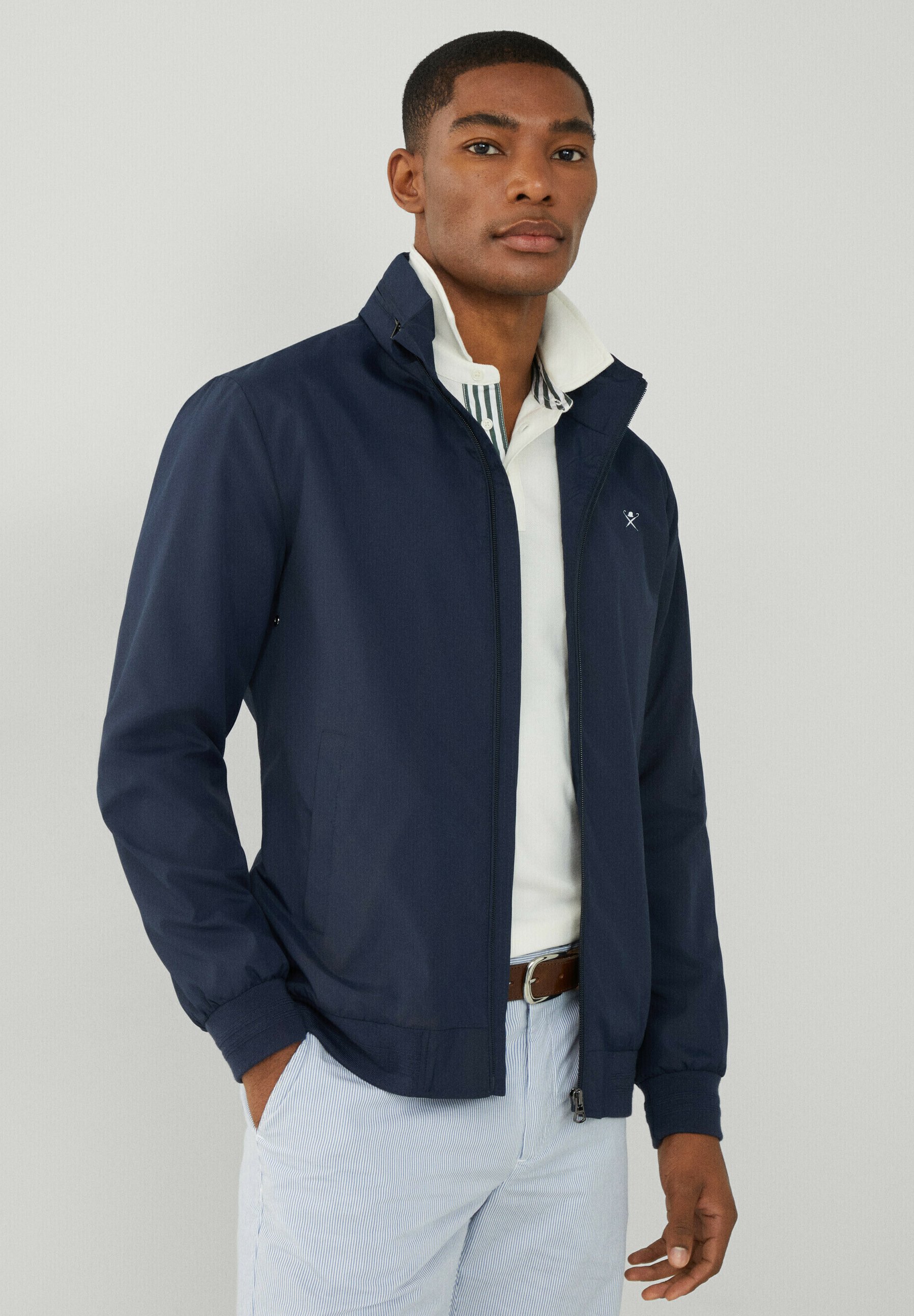Hackett London Heritage Tipped FZ Maglia di Tuta Bambini e Ragazzi