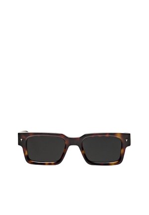 Massimo Dutti RECTANGULAR - Sonnenbrille - dark brown