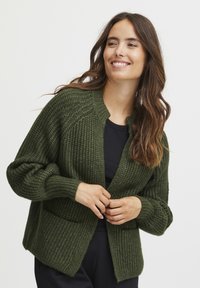 Fransa FRBEVERLY - Gilet - rifle green melange